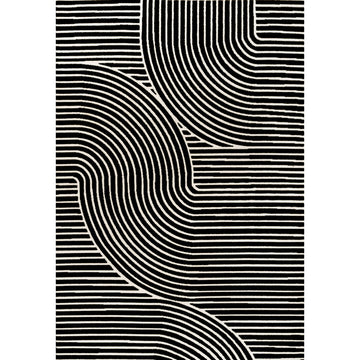 Skagen Minimalist Curve Geometric Area Rug